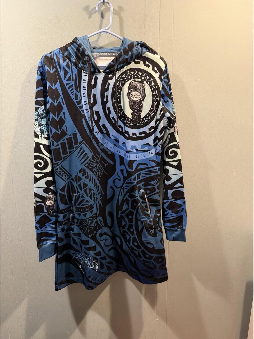 Womens Unbranded Hoodie Dress Size Medium Sunshine Factory